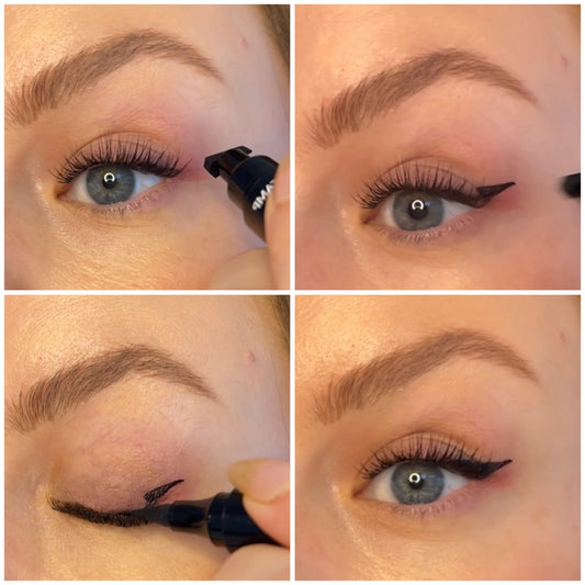 Easy Eyeliner: 2-i-1 Stamp + Liner-penna