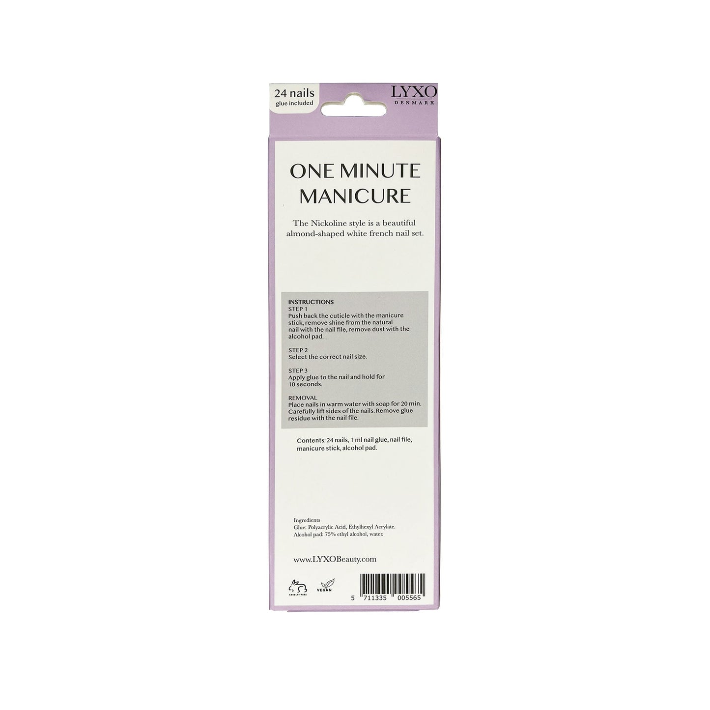 NICKOLINE - Press-on Gel Manikyr Naglar