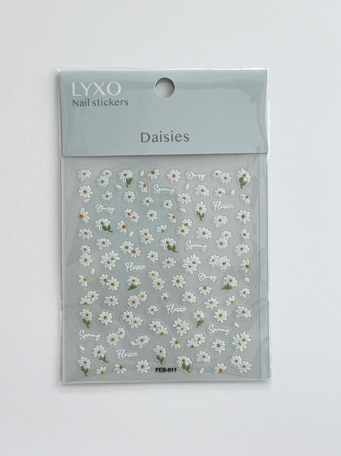 Prästkragar Nagelklistermärken