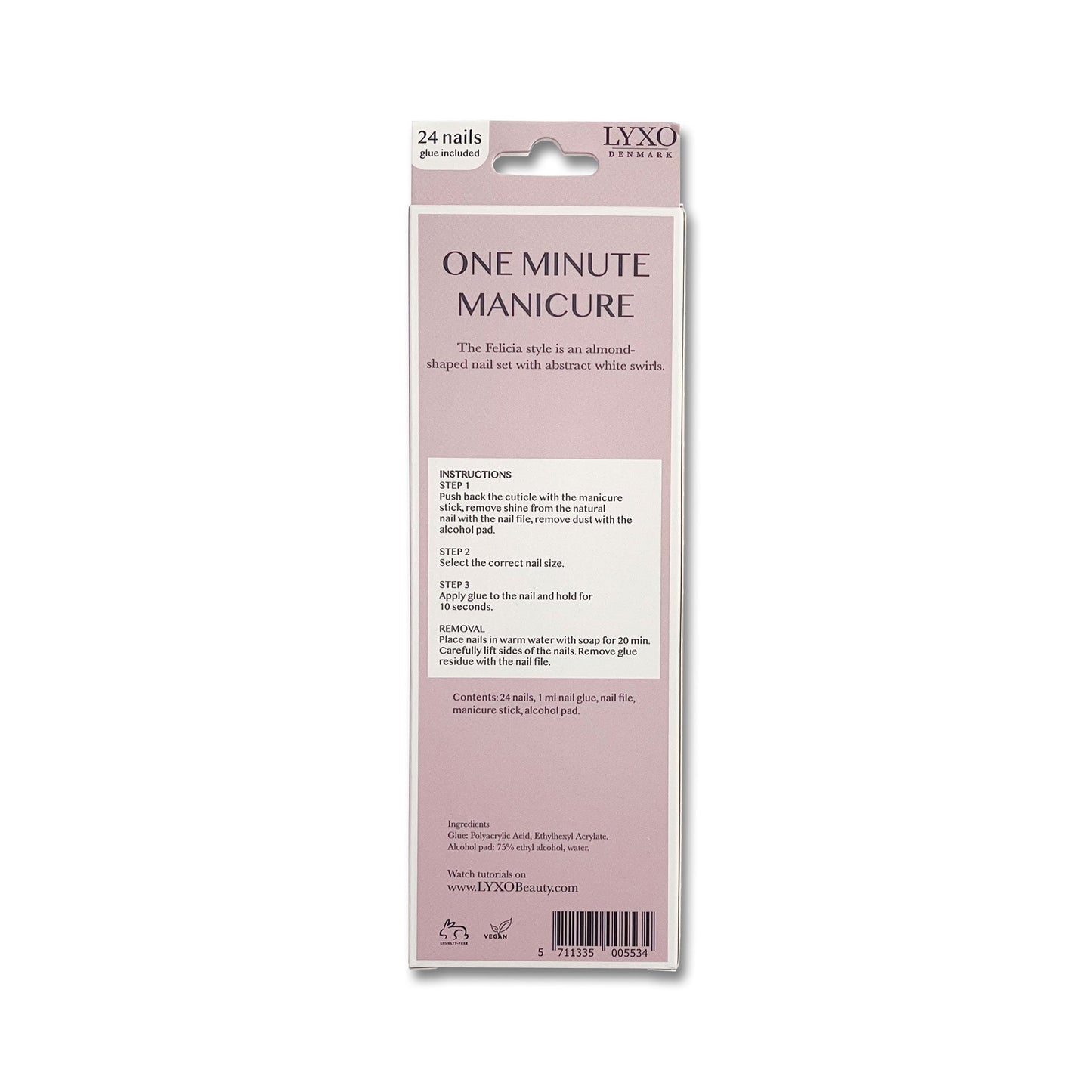 FELICIA - Press-on Gel Manikyr Naglar