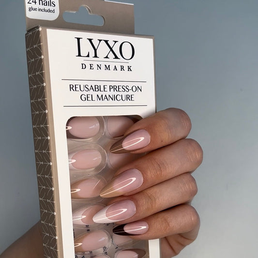 AURORA - Press-on Gel Manicure Naglar