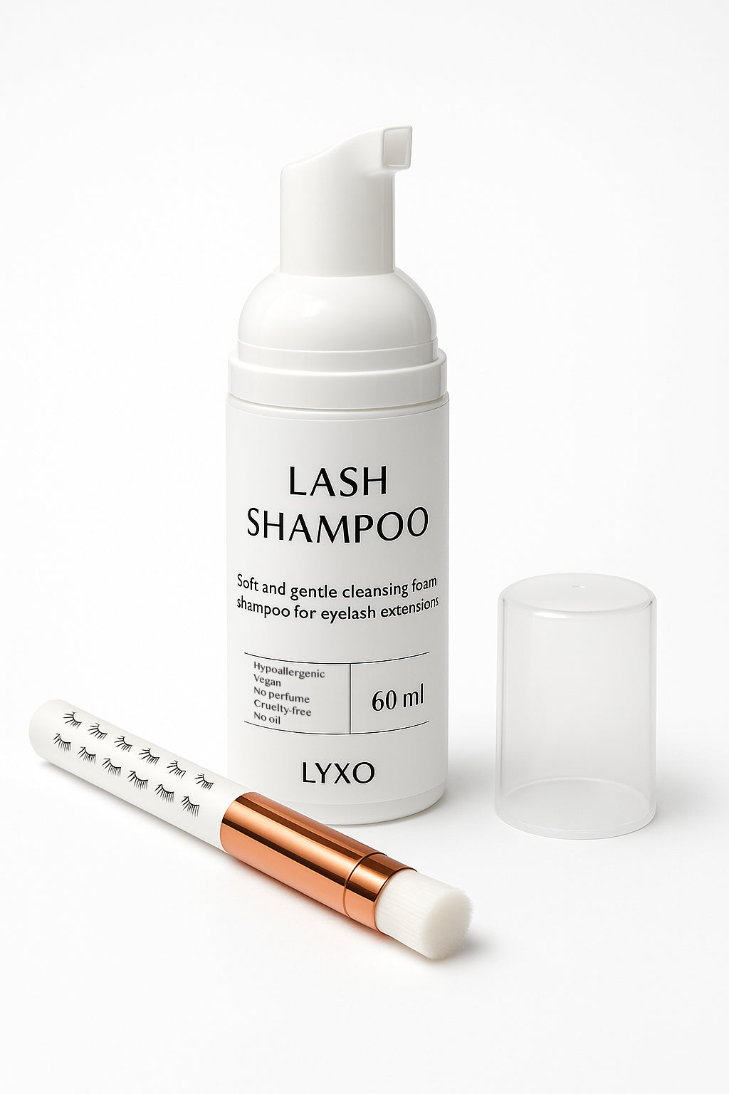 Lash schampo + borste