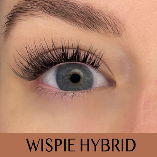 Wispie Hybrid D-curl Clusters/Fransar