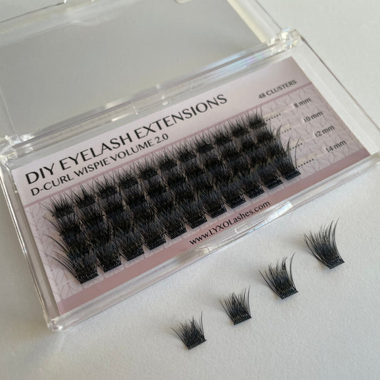 Wispie Volume D-curl 2.0 Clusters/Fransar